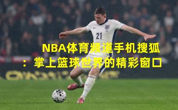NBA体育频道手机搜狐：掌上篮球世界的精彩窗口